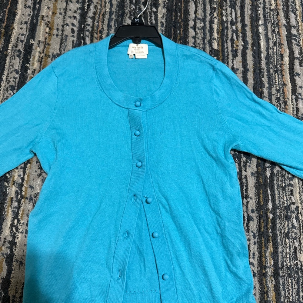 Kate Spade Turquoise Knit Sweater